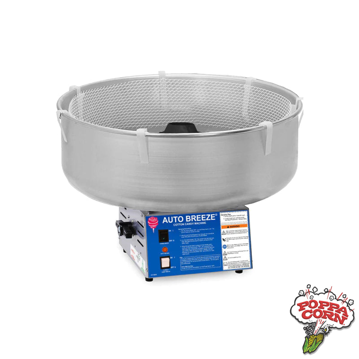 The Auto Breeze® Cotton Candy Machine - GM3052-00-000 - Poppa Corn Corp