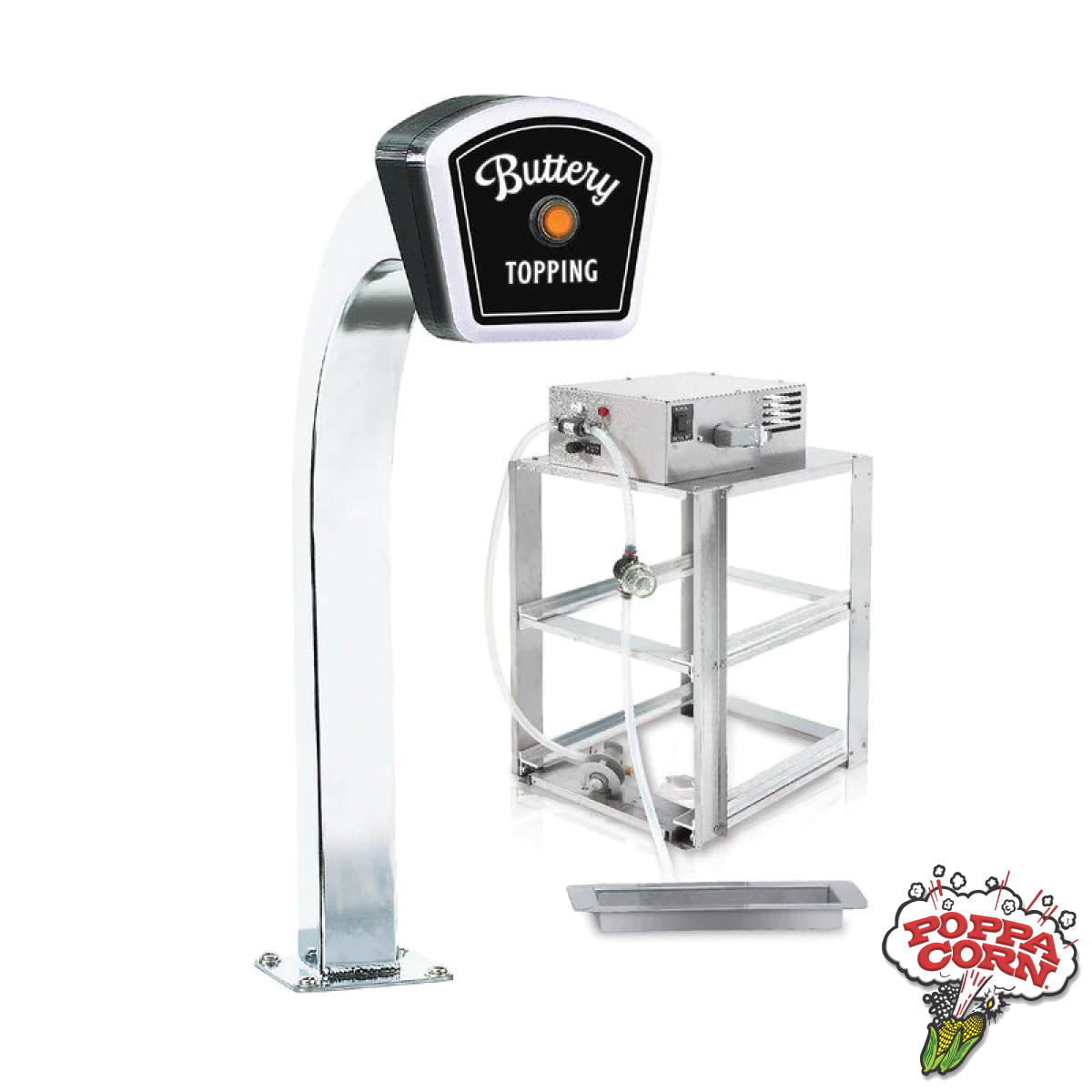 Touchless Single Dispenser with Photo Eye Technology - GM2396-00-201 - Poppa Corn Corp
