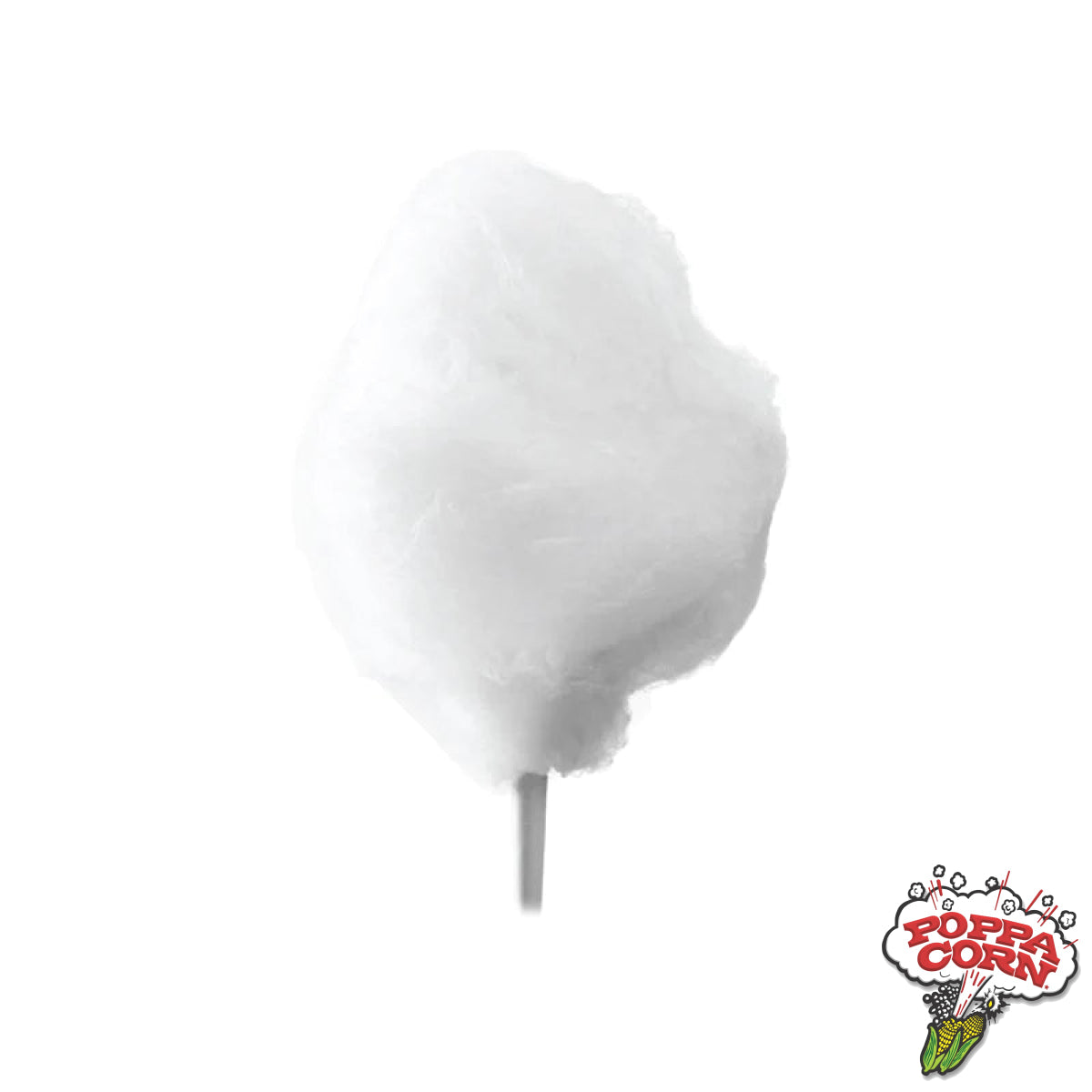 White Citrus (Passion Fruit) Cotton Candy Flossugar - 3.25lb Carton - FLO035 - Poppa Corn Corp