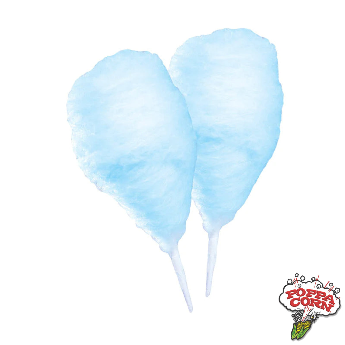 Winter Frost Cotton Candy Flossugar - 3.25lb Carton - FLO026 - Poppa Corn Corp