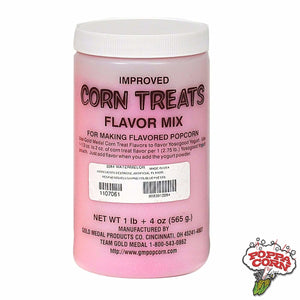 #10162 - Watermelon Candy Glaze Corn Treat Mix - 565g Jar - Poppa Corn Corp
