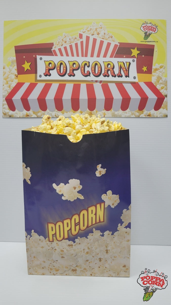 170oz Butter Proof Popcorn Bags - Generic - 450/case - Poppa Corn Corp