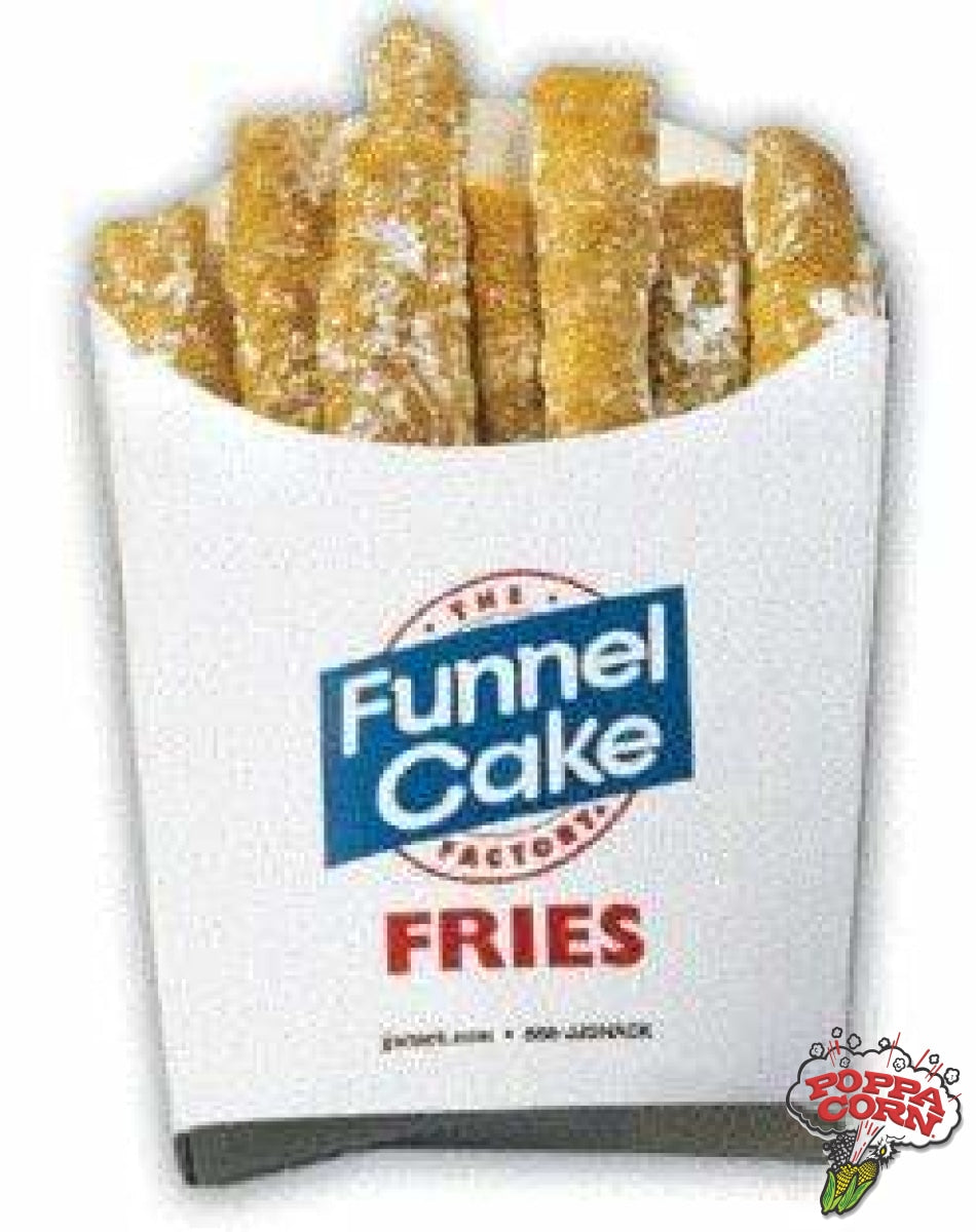 #4534A - Funnel Fries Containers - 300/Case - Poppa Corn Corp