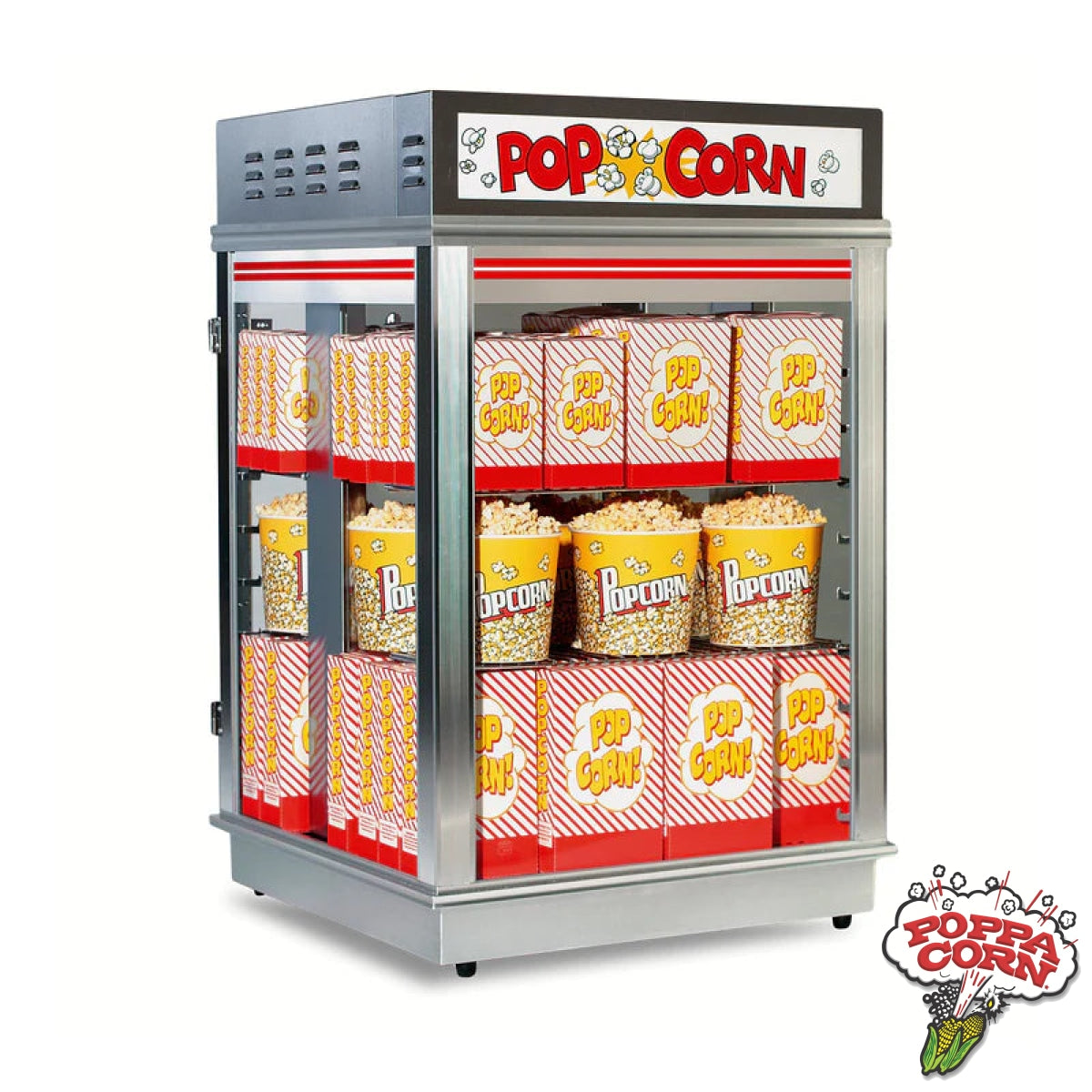 Astro Popcorn Staging Cabinet - Sliding Doors - GM2002-00-002 - Poppa Corn Corp
