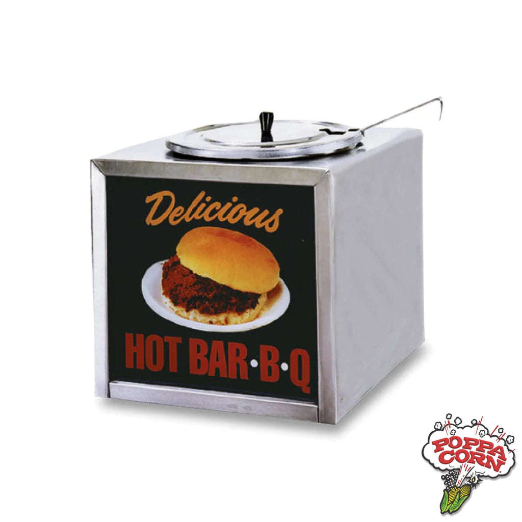 BBQ Warmer with Dipper - GM2196U DEMO - Poppa Corn Corp