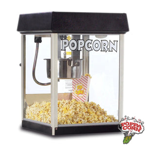 Fun Pop noir 4 oz. Machine à pop-corn - GM2404MD - Poppa Corn Corp