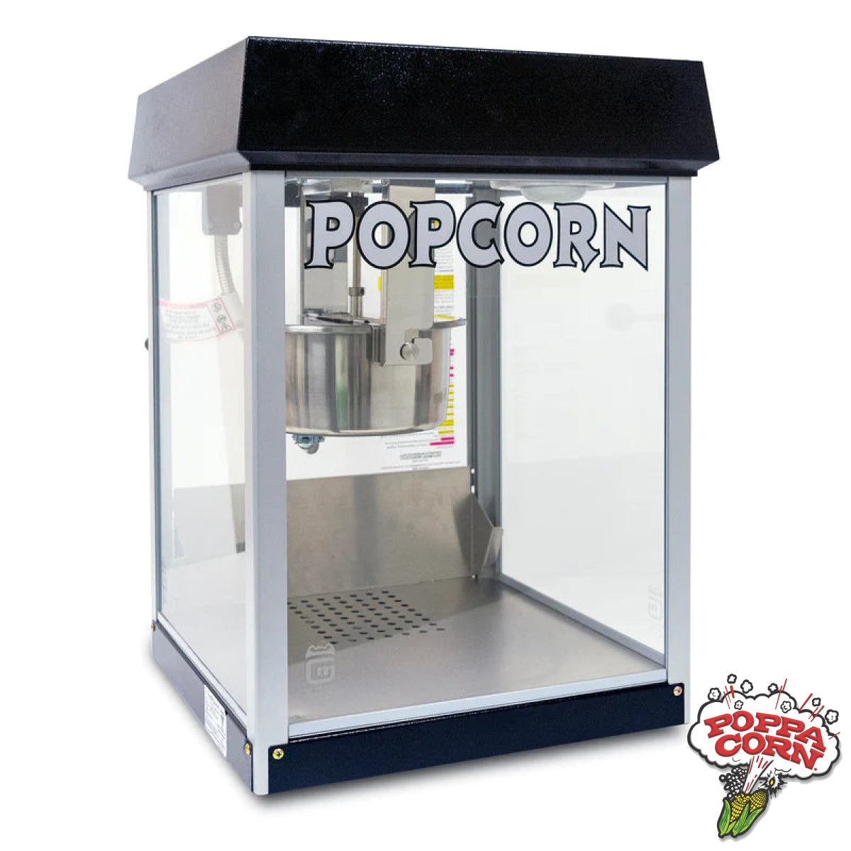 Black Fun Pop 4-oz. Popcorn Machine - GM2404MD - Poppa Corn Corp