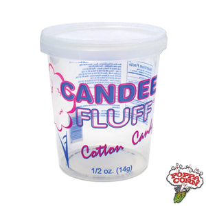 Candee Fluff® Containers with Tamper Proof Lids - GM3020N - Poppa Corn Corp