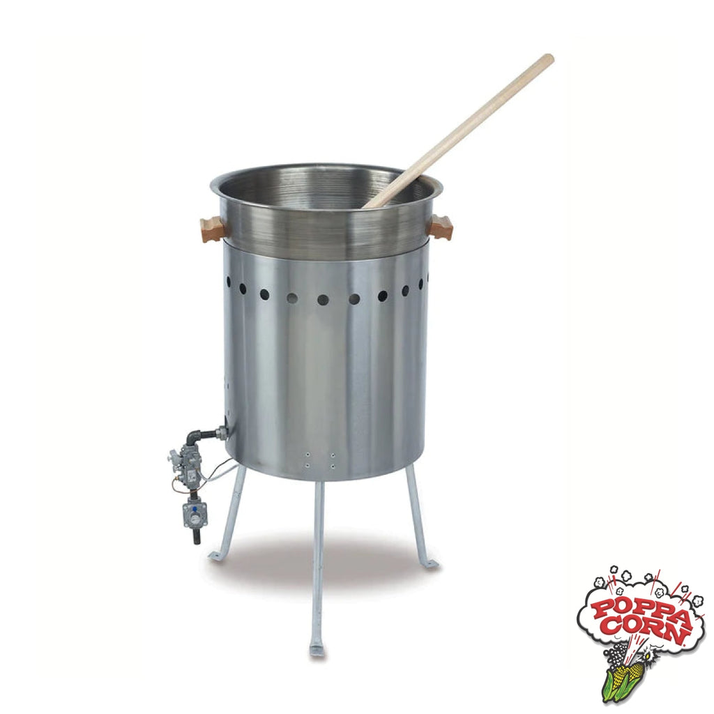 Candy Apple Stainless Stove - GM4110HD - Poppa Corn Corp