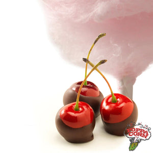 Chocolate Cherry Cotton Candy Flossugar - 25LB CASE - GM3515 - Poppa Corn Corp
