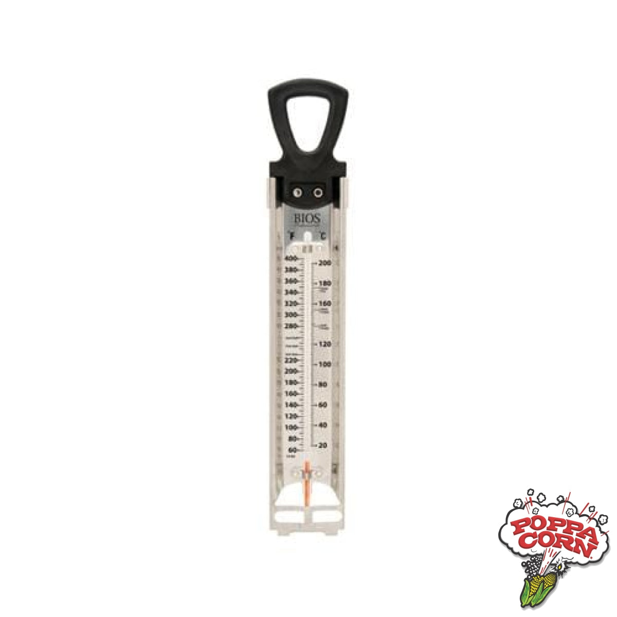 DT158 - Bios Professional Candy / Deep Fry Thermometer - Poppa Corn Corp