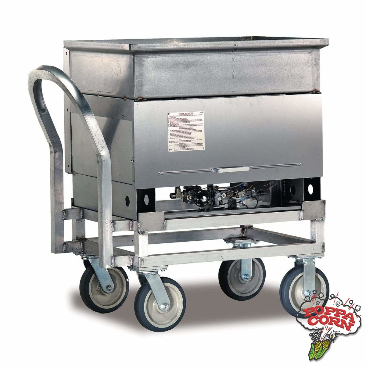 Fried Food Wagon - Low Boy Cart GM5096 - Poppa Corn Corp