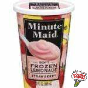 FRO041 - Gobelets surgelés aux fraises Minute Maid - 12 x 12 oz / caisse - Poppa Corn Corp