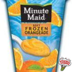 FRO042 - Tasses surgelées à l'orange Minute Maid - 12 x 12 oz / caisse - Poppa Corn Corp