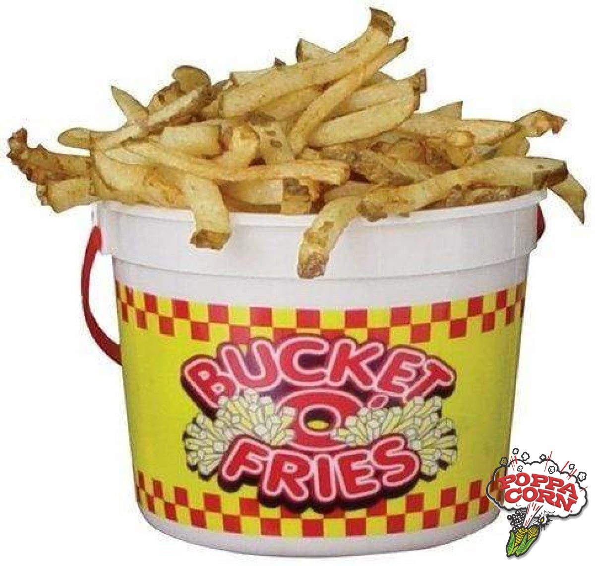 FRY005 - French Fry Bucket - 24oz - 200/Case - Poppa Corn Corp