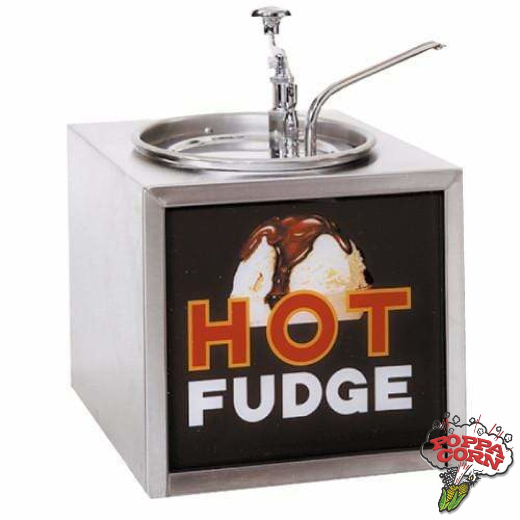 GM2201U - DEMO Pump-Style Hot Fudge Warmer - Poppa Corn Corp