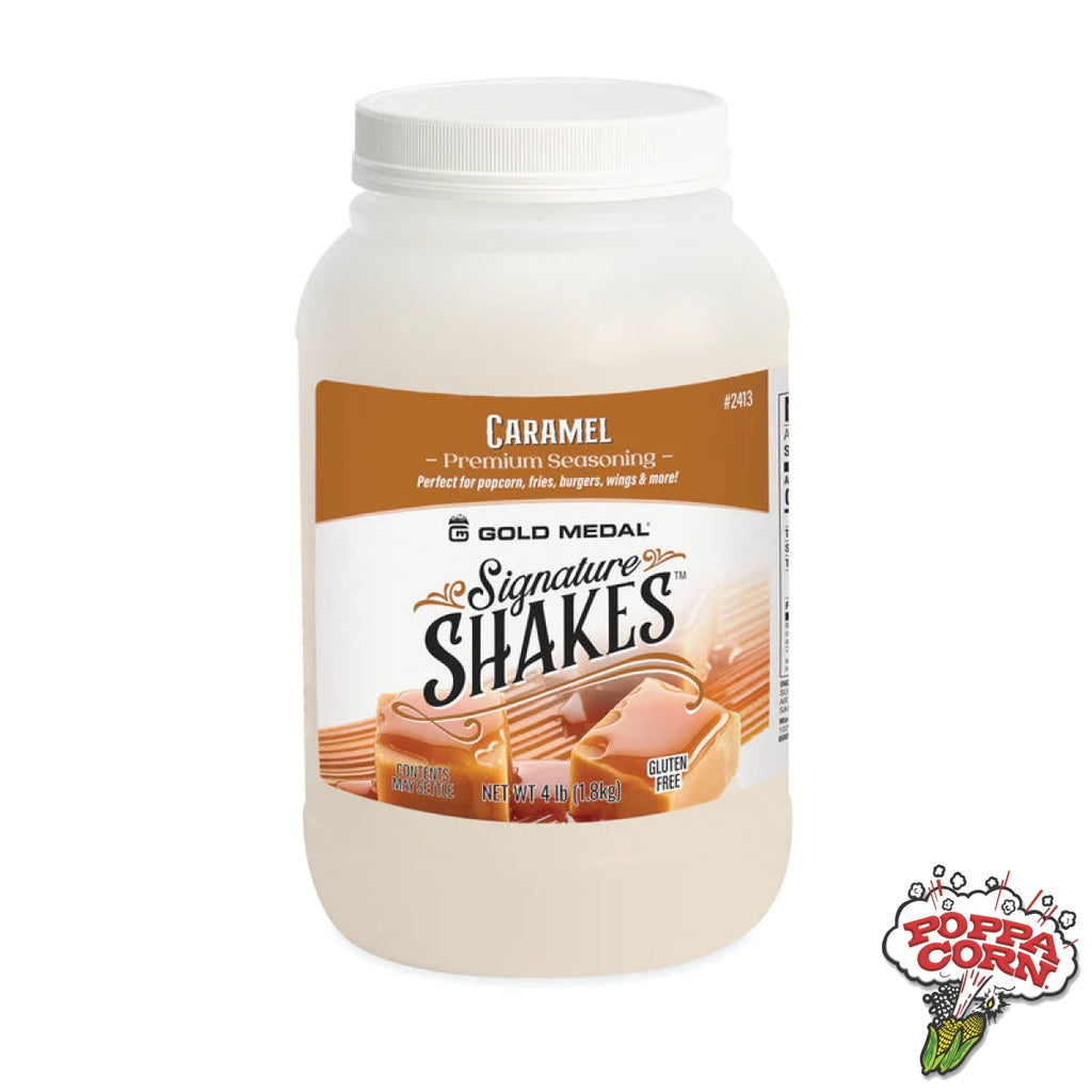 GM2413 CARAMEL SAVOURY 4 LBS JAR - Poppa Corn Corp