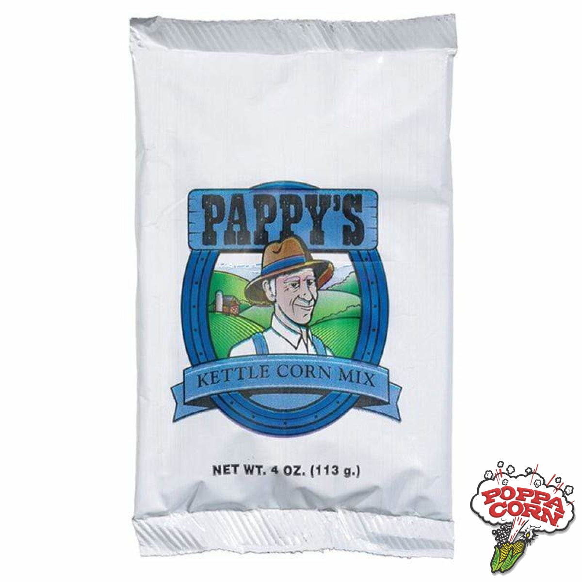 GM2568 - Pappy's Bulk Kettle Corn Mix - 30LB Bag - Poppa Corn Corp