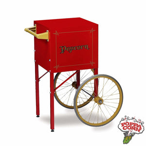 GM2649CR - Red Popcorn Cart - Poppa Corn Corp