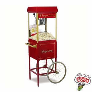 GM2689CR - Fun Pop 8oz Popcorn Cart (Red) - Poppa Corn Corp