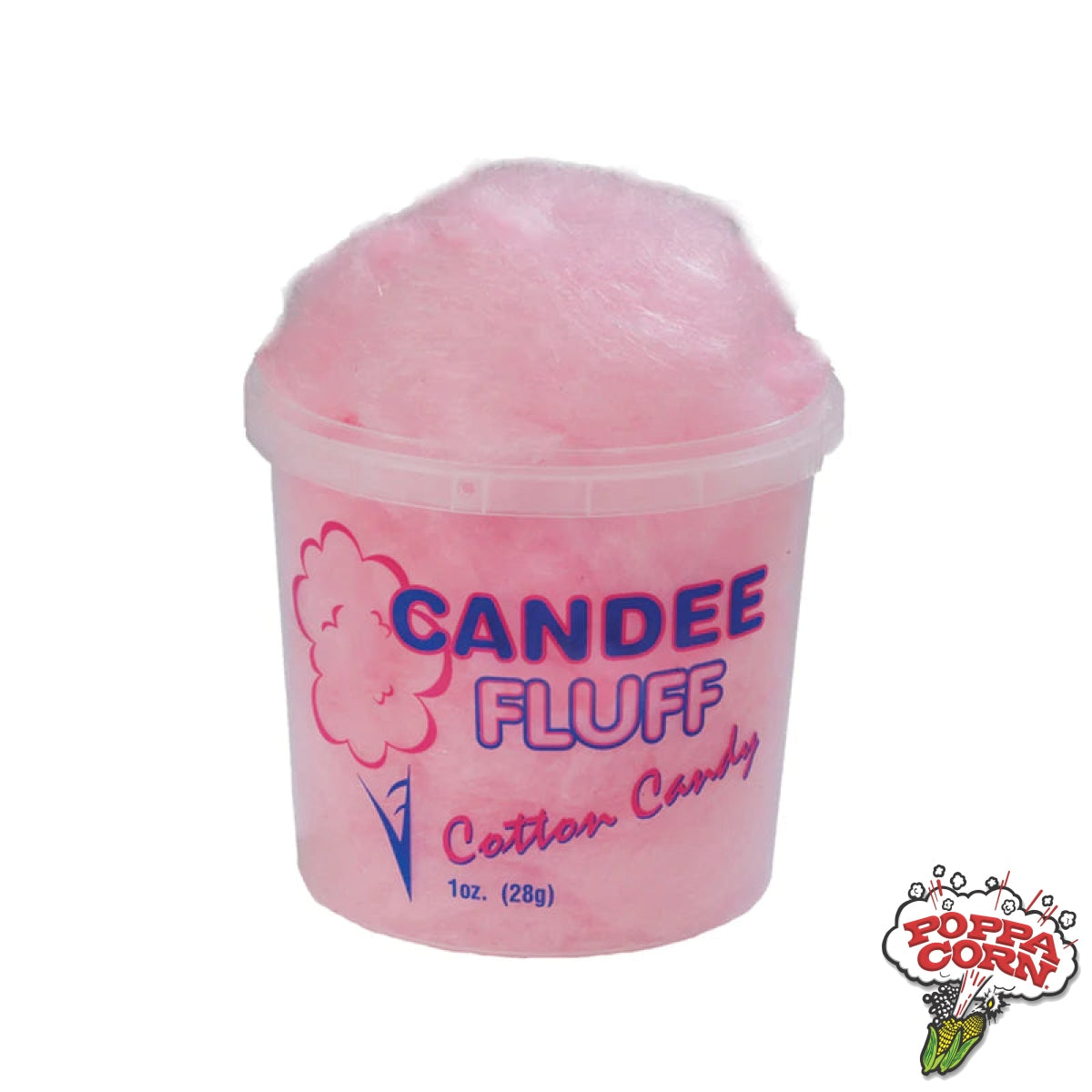 GM3018 Large Cotton Candy Tubs 175/Case - Poppa Corn Corp