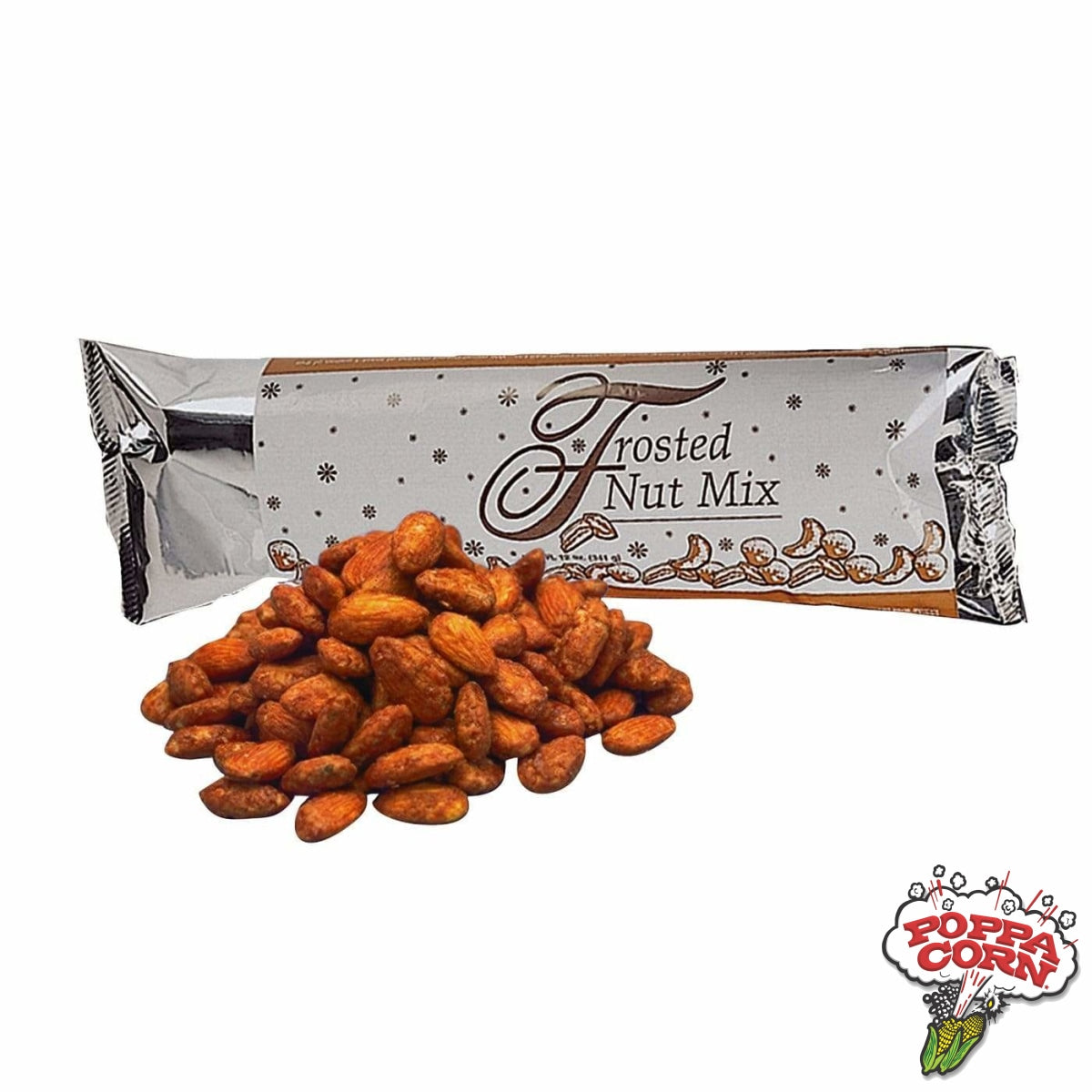 GM4503 - Frosted Nut Mix - 36 x 12oz/Case - Poppa Corn Corp