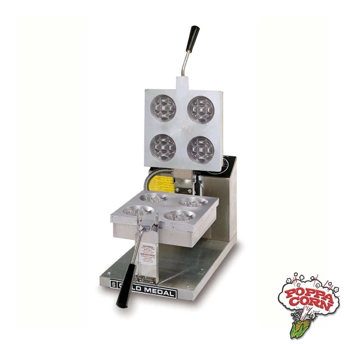 GM5025U - DEMO Four-Round Belgian Waffle Baker - Poppa Corn Corp