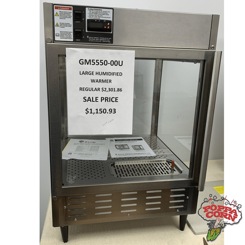 GM5550-00U - DEMO Large Humidified Warming Cabinet - Poppa Corn Corp