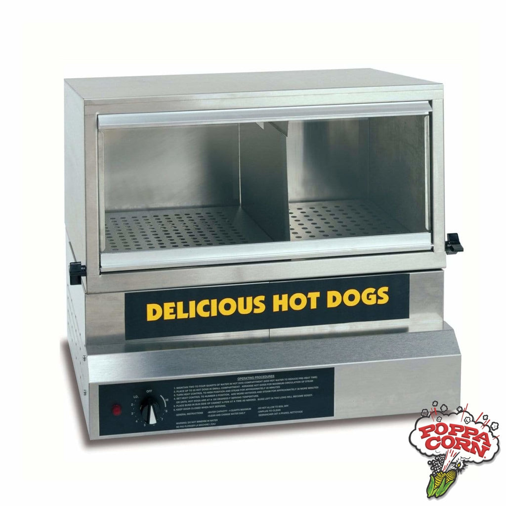 GM8151U - DEMO LARGE HOT DOG STEAMER - Poppa Corn Corp