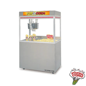 Grand Pop-O-Gold 32 oz. Machine à pop-corn avec armoire - GM2860-00-110 - Poppa Corn Corp