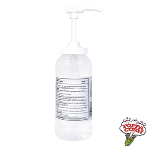 Hand Sanitizer (Alcohol Antiseptic 80%) 16-oz. Bottle w/Pump - Poppa Corn Corp