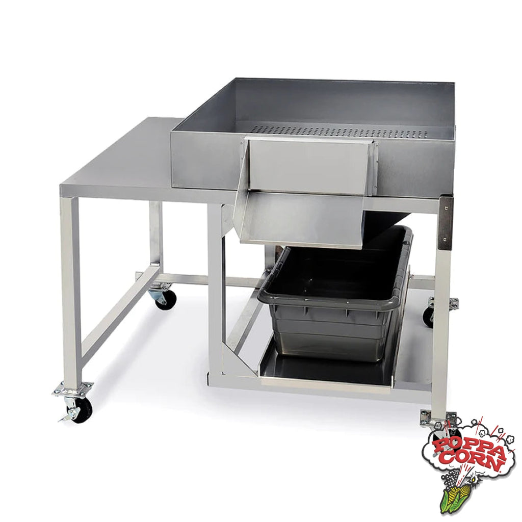 High-Production Pro Plant System - Single Kettle Butterfly Popcorn Table - GM2790-00-000 - Poppa Corn Corp