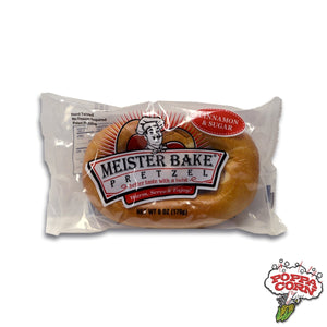 Meister Bake® Ready to Eat Plain Sweet Cinnamon Pretzels - GM5631 - Poppa Corn Corp