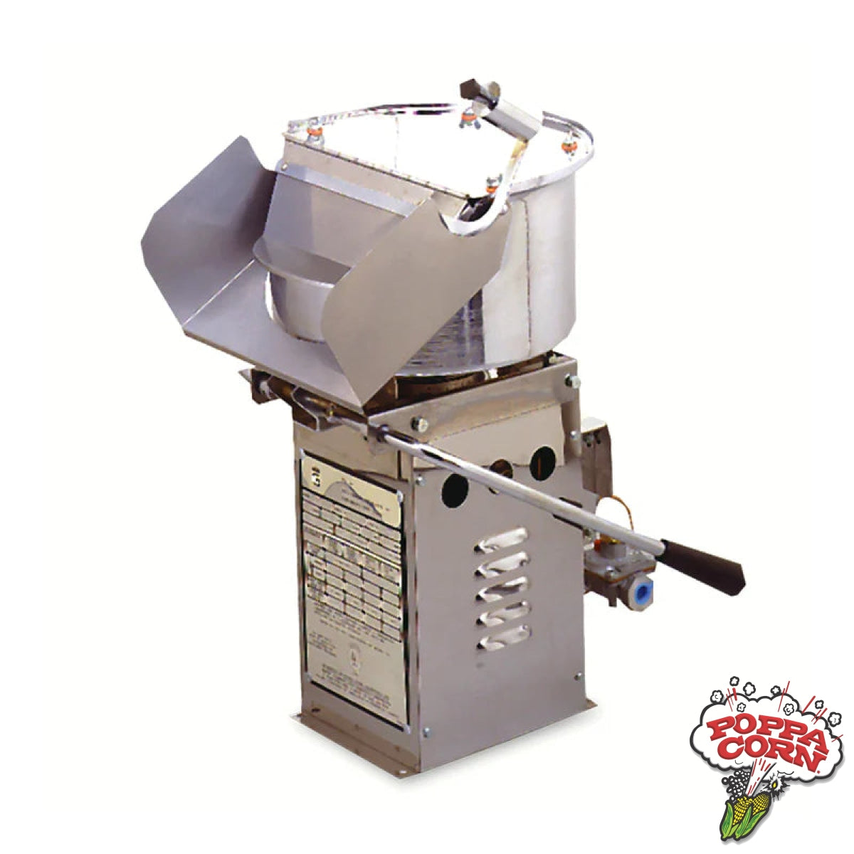Mighty Mite 12-16 oz. Gas Popcorn Machine - 12v Version - GM2035DC - Poppa Corn Corp