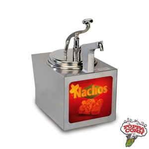 Nacho Cheese Warmer with Heated Pump - GM2197NS - Poppa Corn Corp
