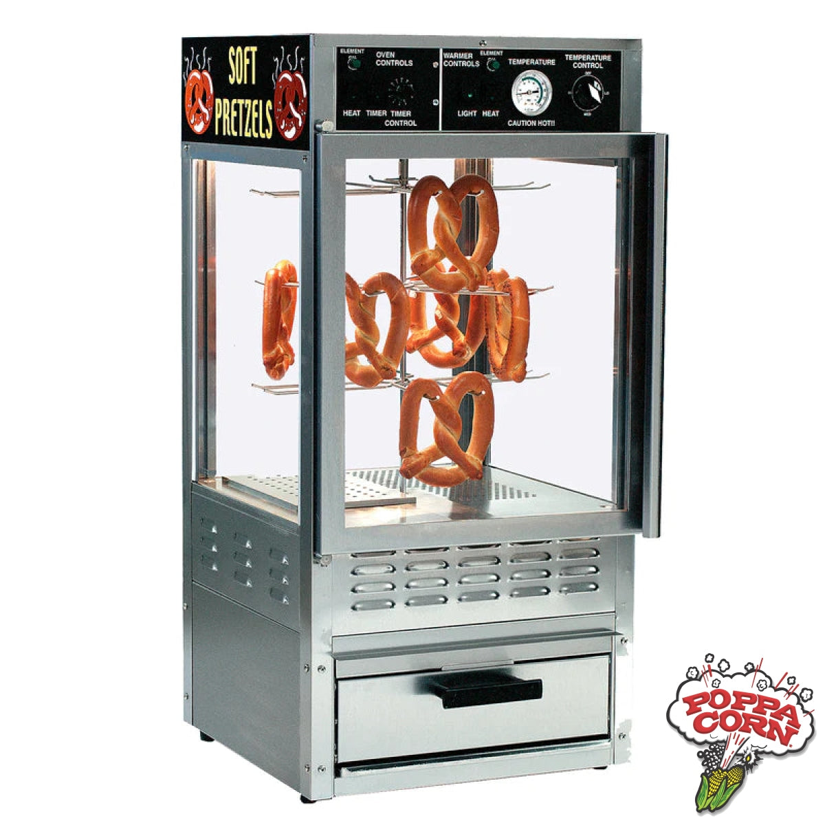Oven/Warmer Combo For Pizza or Pretzels - GM5552-00-000 - Poppa Corn Corp