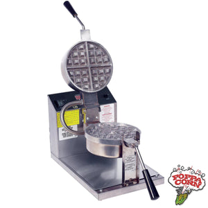 Round Belgian Waffle Baker with Electronic Control - GM5021E - Poppa Corn Corp