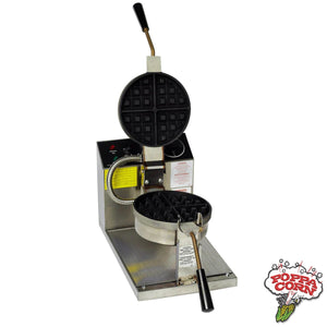 Round Belgian Waffle Baker with Non-stick Coating - GM5021T - Poppa Corn Corp