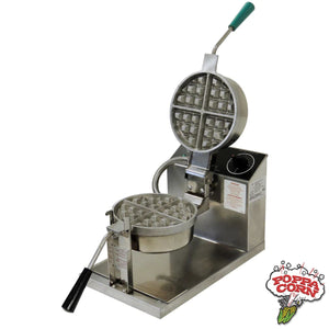 Standard Round Belgian Waffle Baker - GM5021 - Poppa Corn Corp