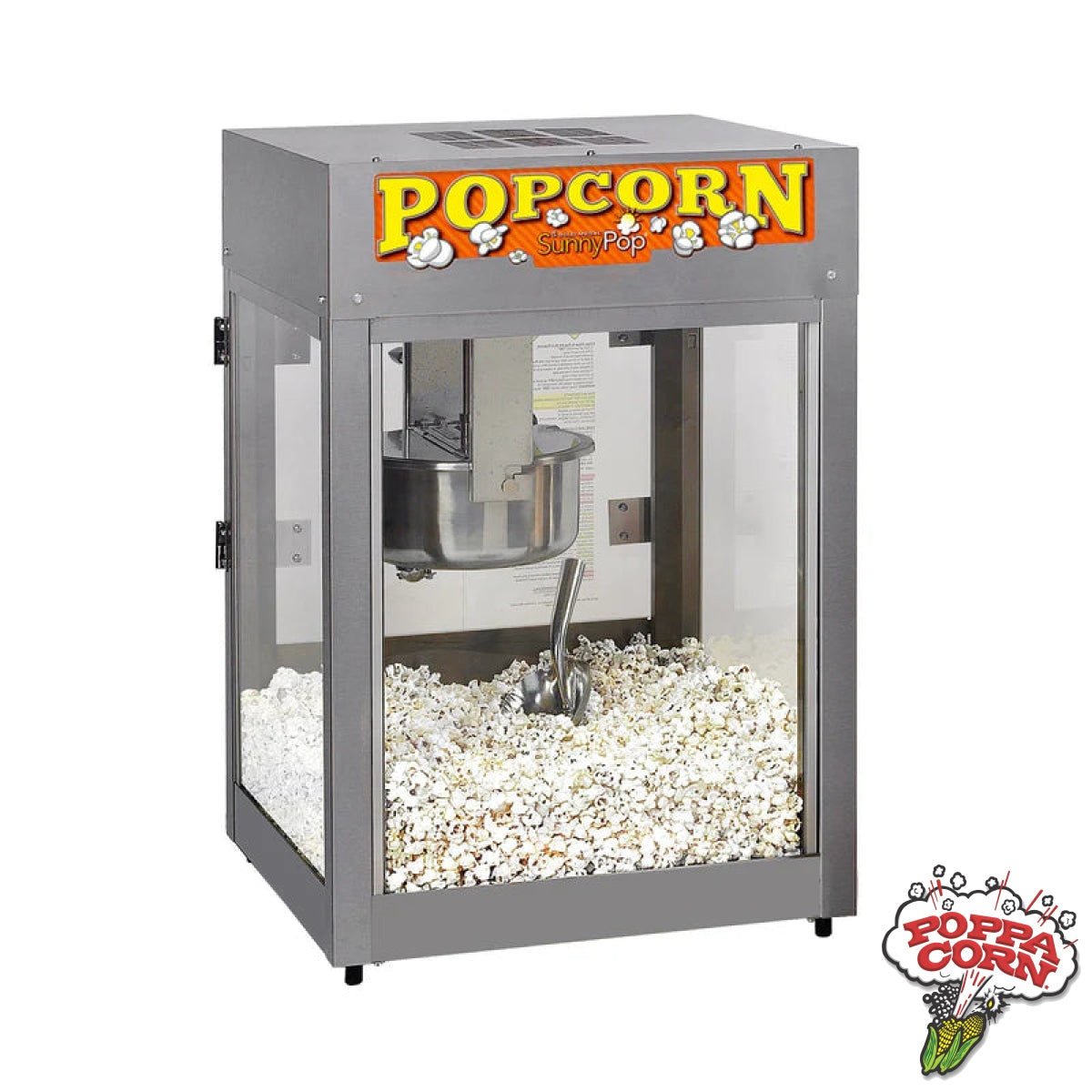 SunnyPop® Popper - 12-oz. Popcorn Machine - GM2552-00-012 - Poppa Corn Corp