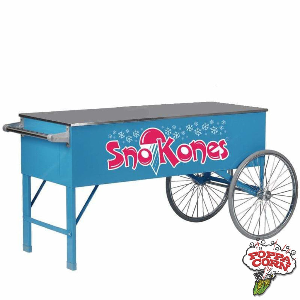 Two-Wheel Sno-Kone® Cart - GM3150SK - Poppa Corn Corp